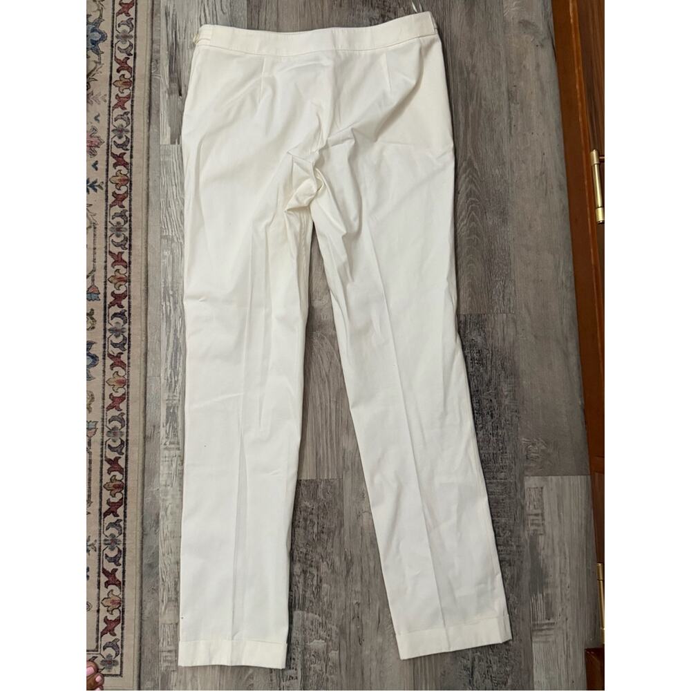 Gabriela Hearst Cotton Trouser Straight Leg Pants Size 40 US - Picture 3 of 8